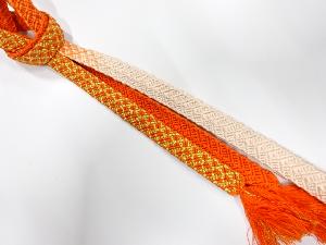 正絹　手組帯締め